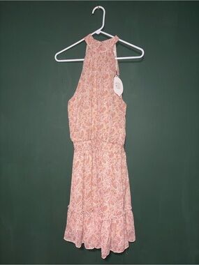 NWT Sweet Lemon Paisley Halter Dress